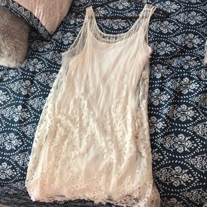 Free people white lace dress